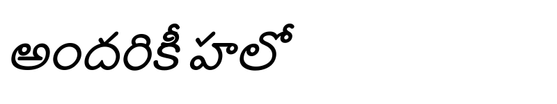 Preview of Annamayya Bold Italic